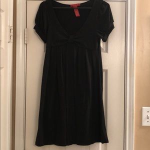 Casual black dress
